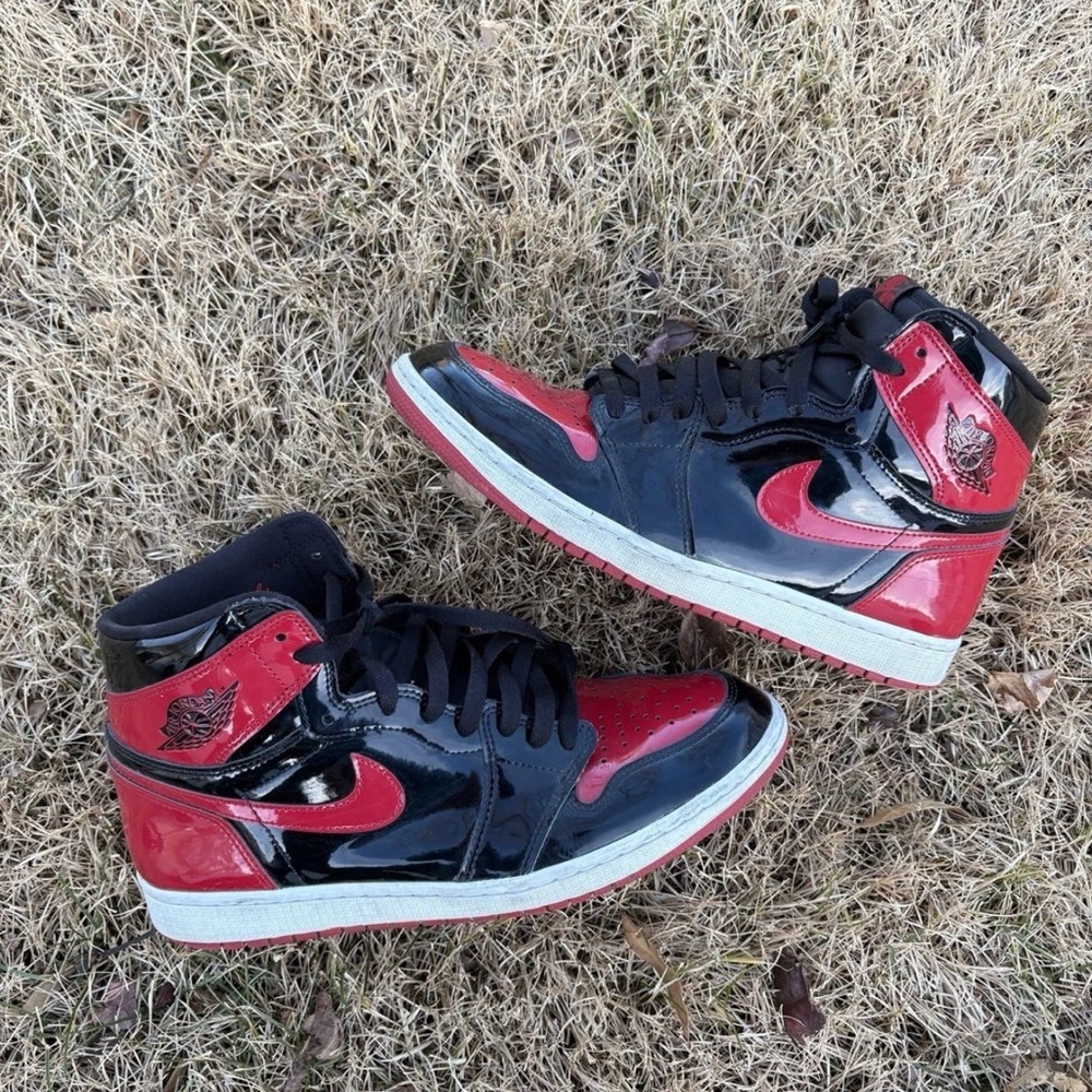 Jordan 1 Patent Bred Men's Size 9.5